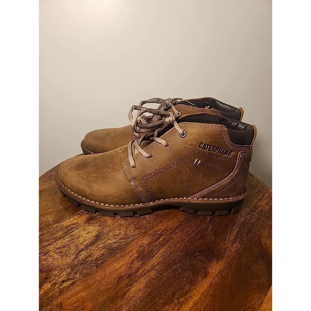 Caterpillar Sz 10.5 Men's Transform‎ 2.0 Chukka Boot P722227 Leather Casual Work